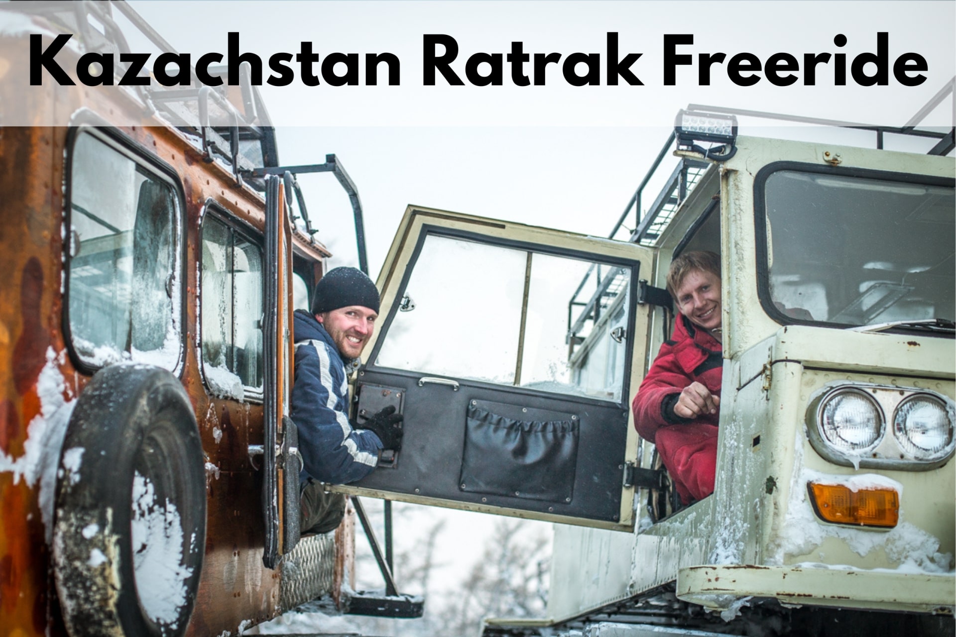foto Kazachstan Ratrak Freeride