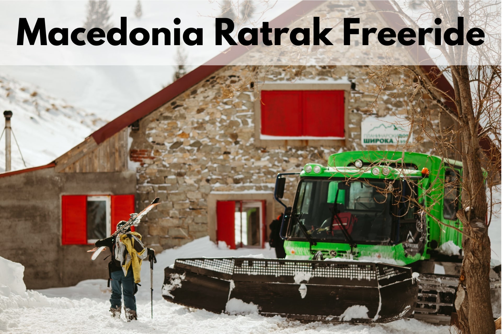 foto Macedonia Ratrak Freeride